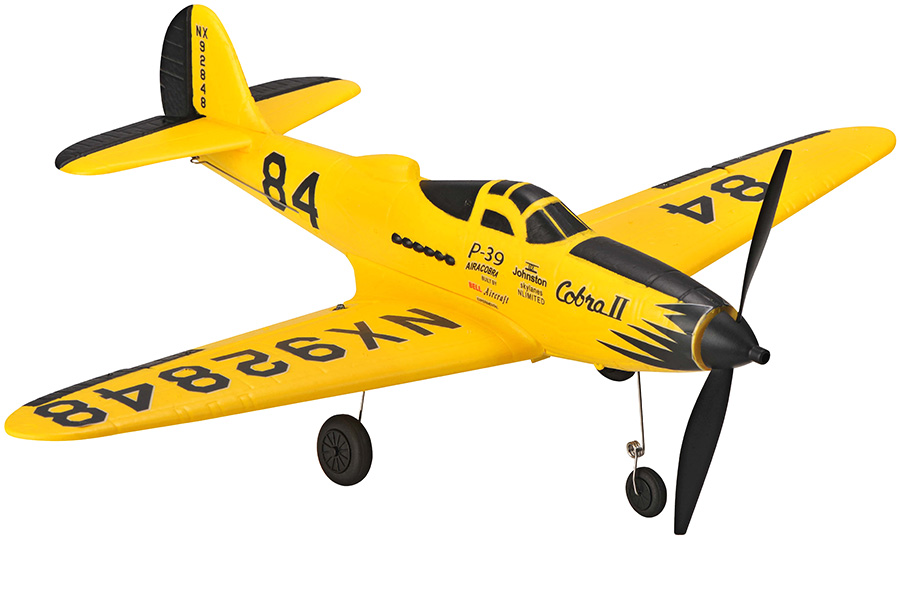 Radiostyrt flygplan - Mini FW190 BL TopRC - Gul - 4 kanals - 2,4Ghz - SRTF